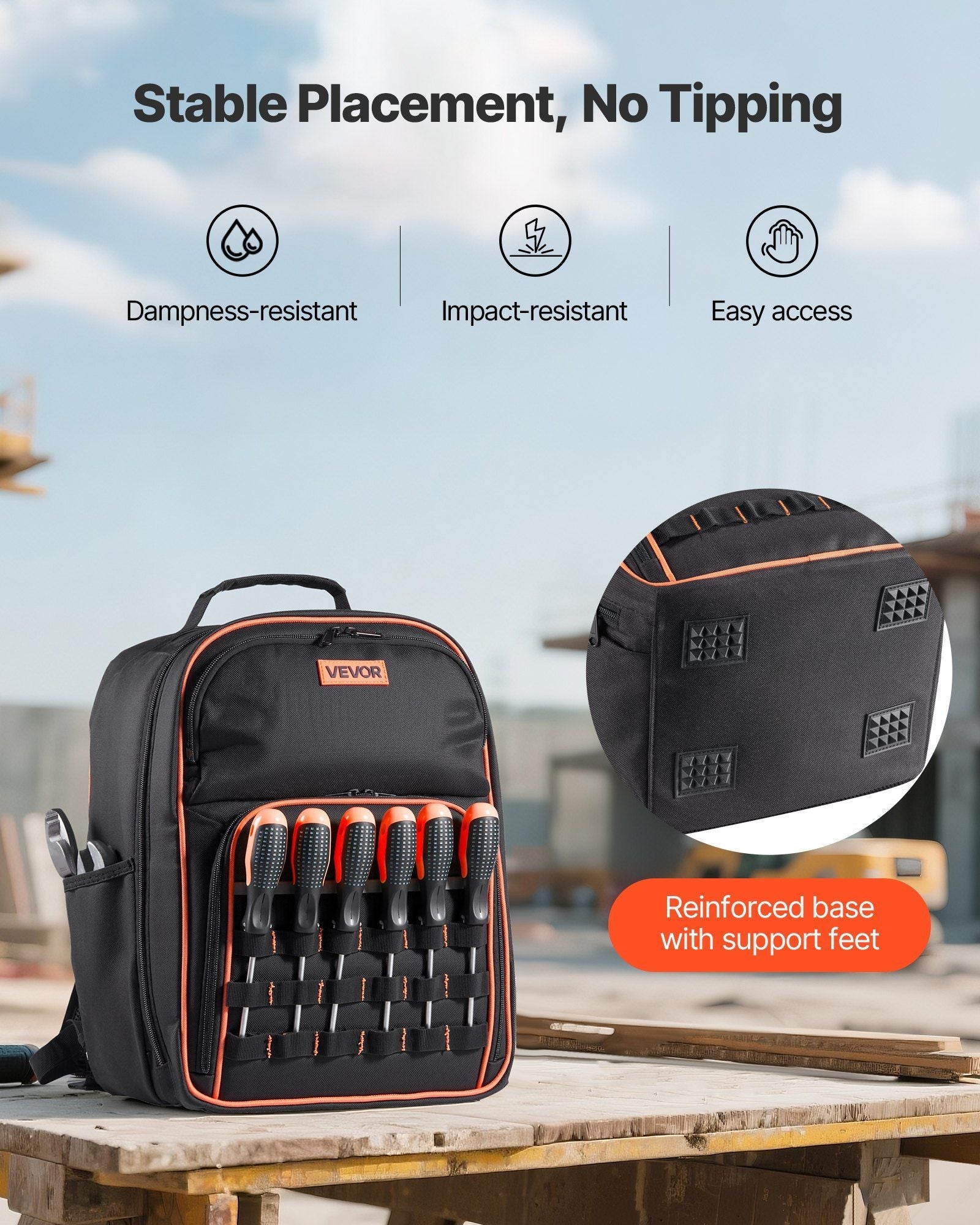 “Built for the Grind: Trade Hustle’s 49 - Pocket Tool Backpack”DobaTRADE HUSTLE HQ"keywords":197988530459
