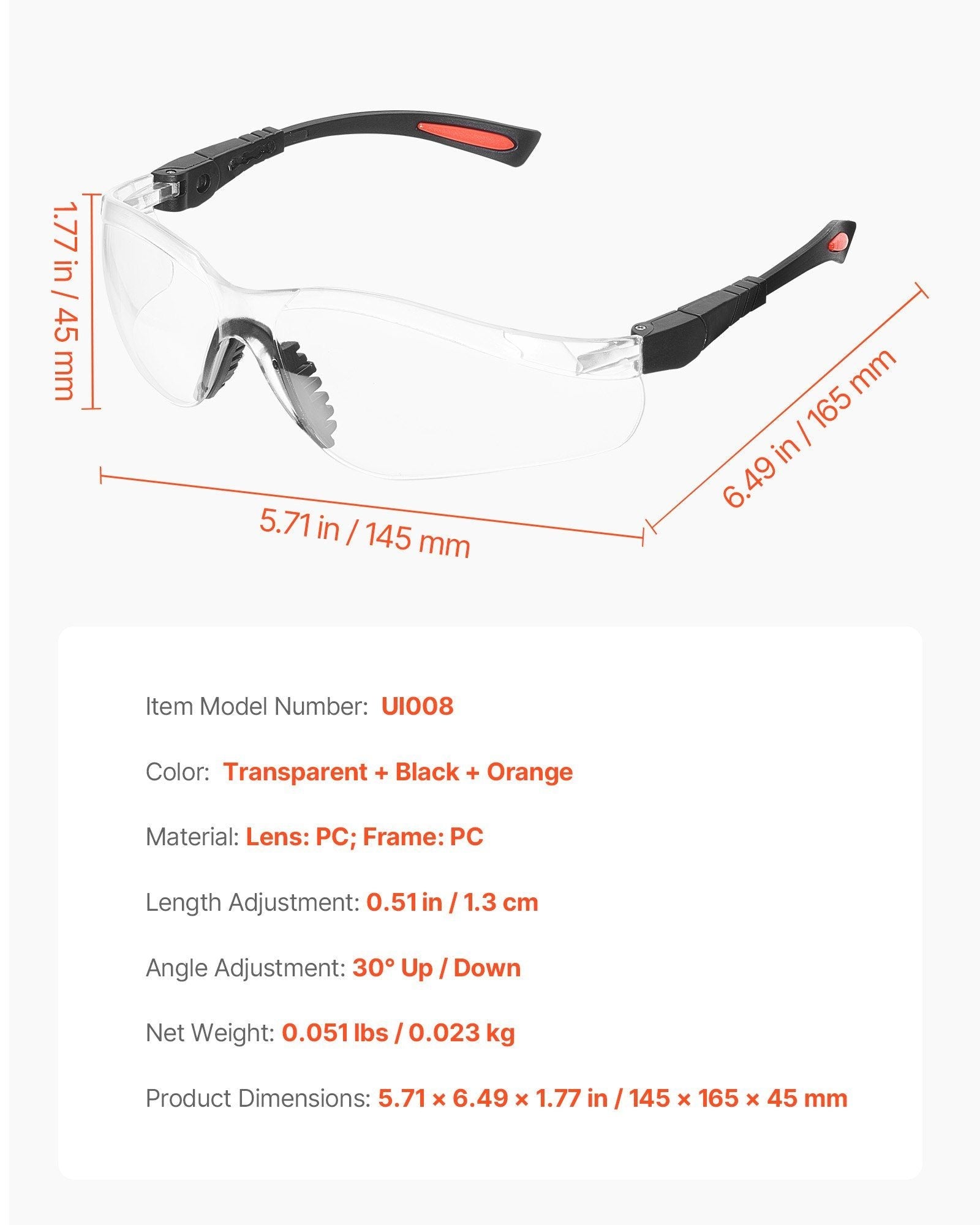 “Clear Vision, No Excuses: Trade Hustle Safety Glasses (ANSI Z87.1+)”DobaTRADE HUSTLE HQ"keywords":197988336976
