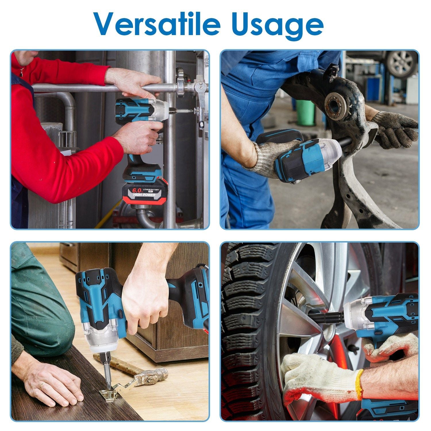 “Power in Your Palm: Trade Hustle’s 3 - in - 1 Cordless Drill + Impact Wrench”DobaTRADE HUSTLE HQ"keywords":