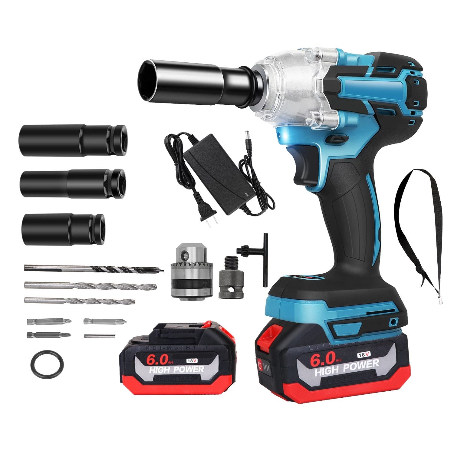 “Power in Your Palm: Trade Hustle’s 3 - in - 1 Cordless Drill + Impact Wrench”DobaTRADE HUSTLE HQ"keywords":