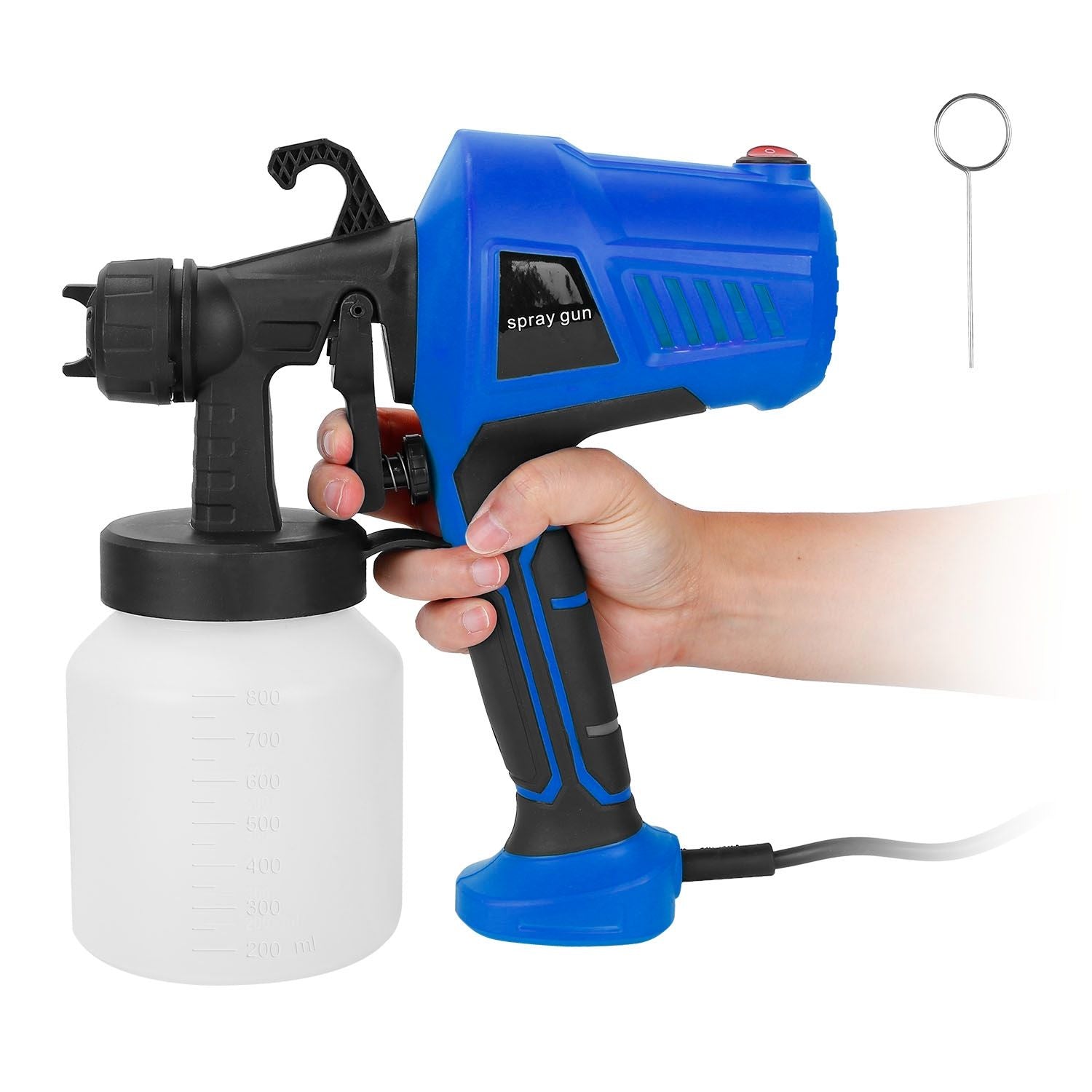 "Professional 700W HVLP Electric Paint Sprayer Gun for Walls, Fences & Home DIY Projects"DobaTRADE HUSTLE HQ"keywords":