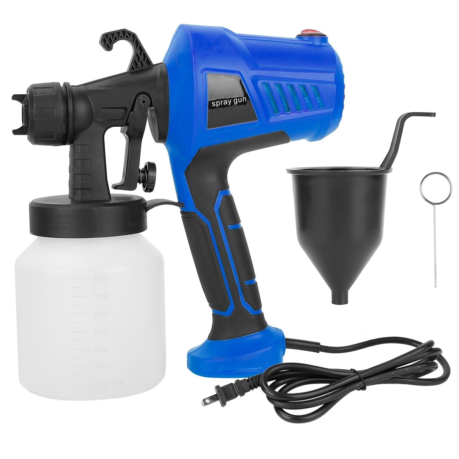 "Professional 700W HVLP Electric Paint Sprayer Gun for Walls, Fences & Home DIY Projects"DobaTRADE HUSTLE HQ"keywords":