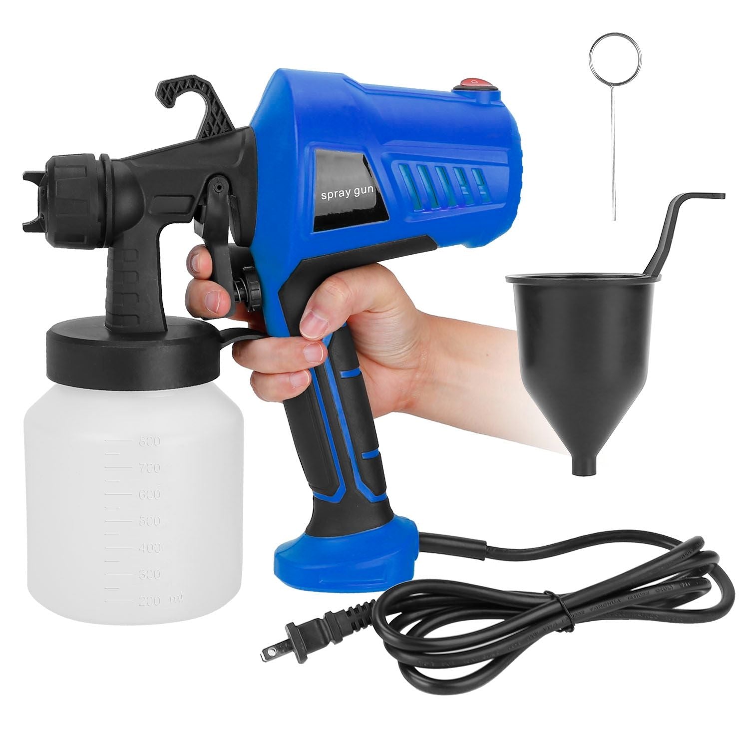 "Professional 700W HVLP Electric Paint Sprayer Gun for Walls, Fences & Home DIY Projects"DobaTRADE HUSTLE HQ"keywords":